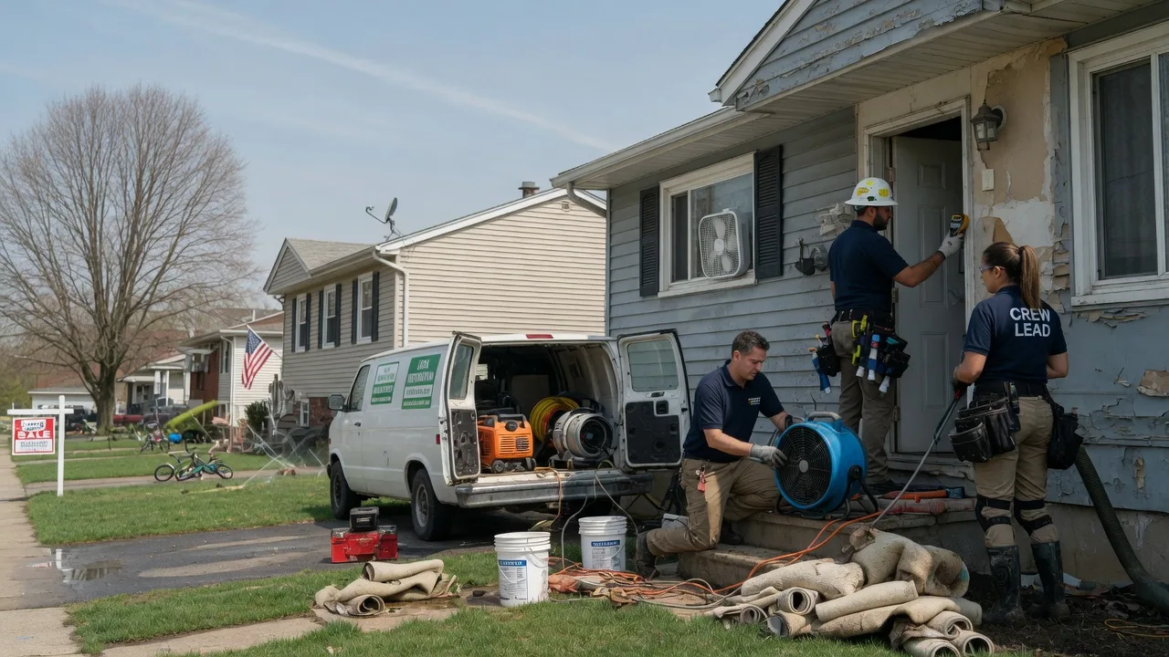 Flood Cleanup in Sumner, TX near me