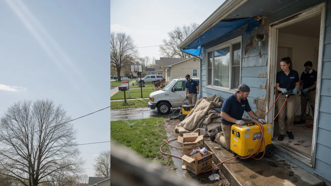 Basement Flood Cleanup in Sumner, TX near me